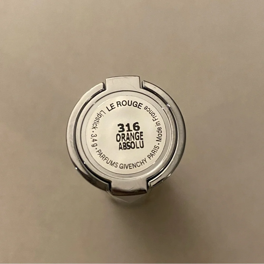 Givenchy Limited Edition Orange Lipstick in 316 - Picture 3 of 5